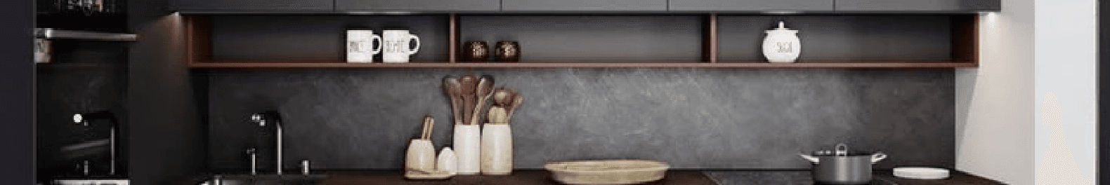 Small Aluminium Kitchen Cabinet for Modern Homes