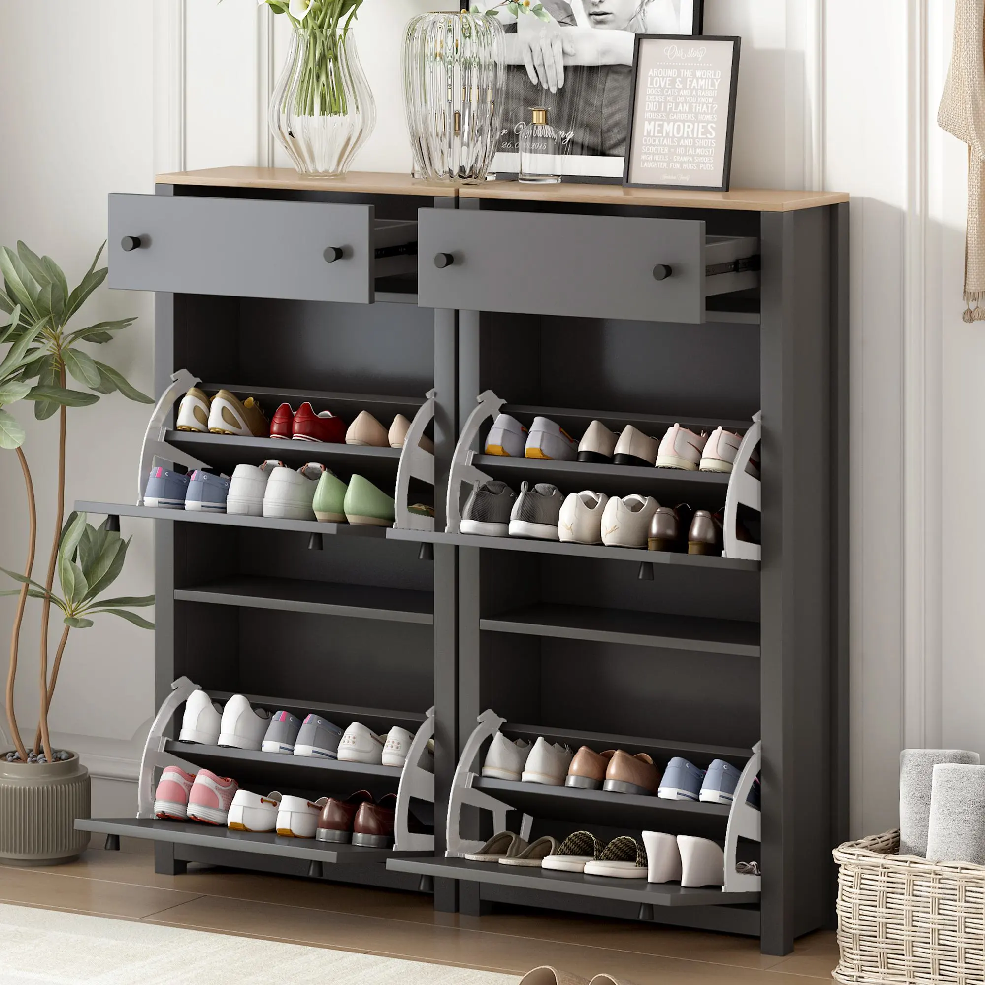 outdoor shoe cabinet